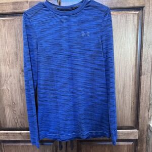 Under Armour Threadborne HeatGear Long Sleeve Shirt Men's Small